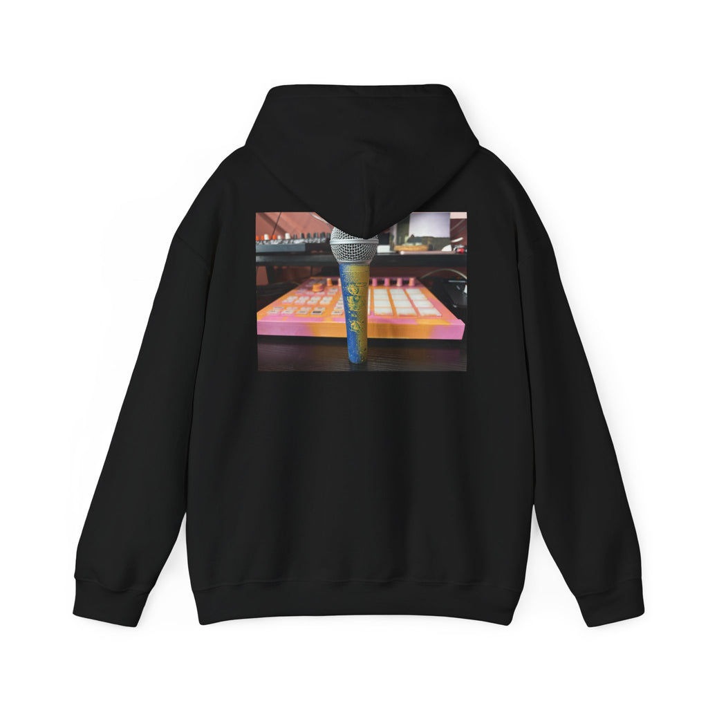 One Mic Freestyle Hoodie — KC Star Microphone Rap Fan Pullover