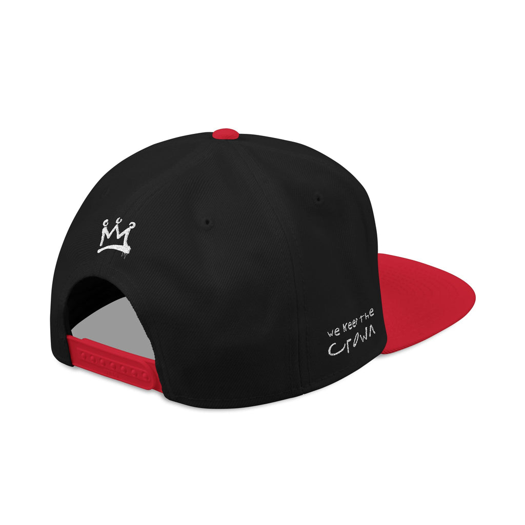 Snapback Hat — "Crown Keepers"' " We Keep the Crown" Embroidered Streetwear Cap