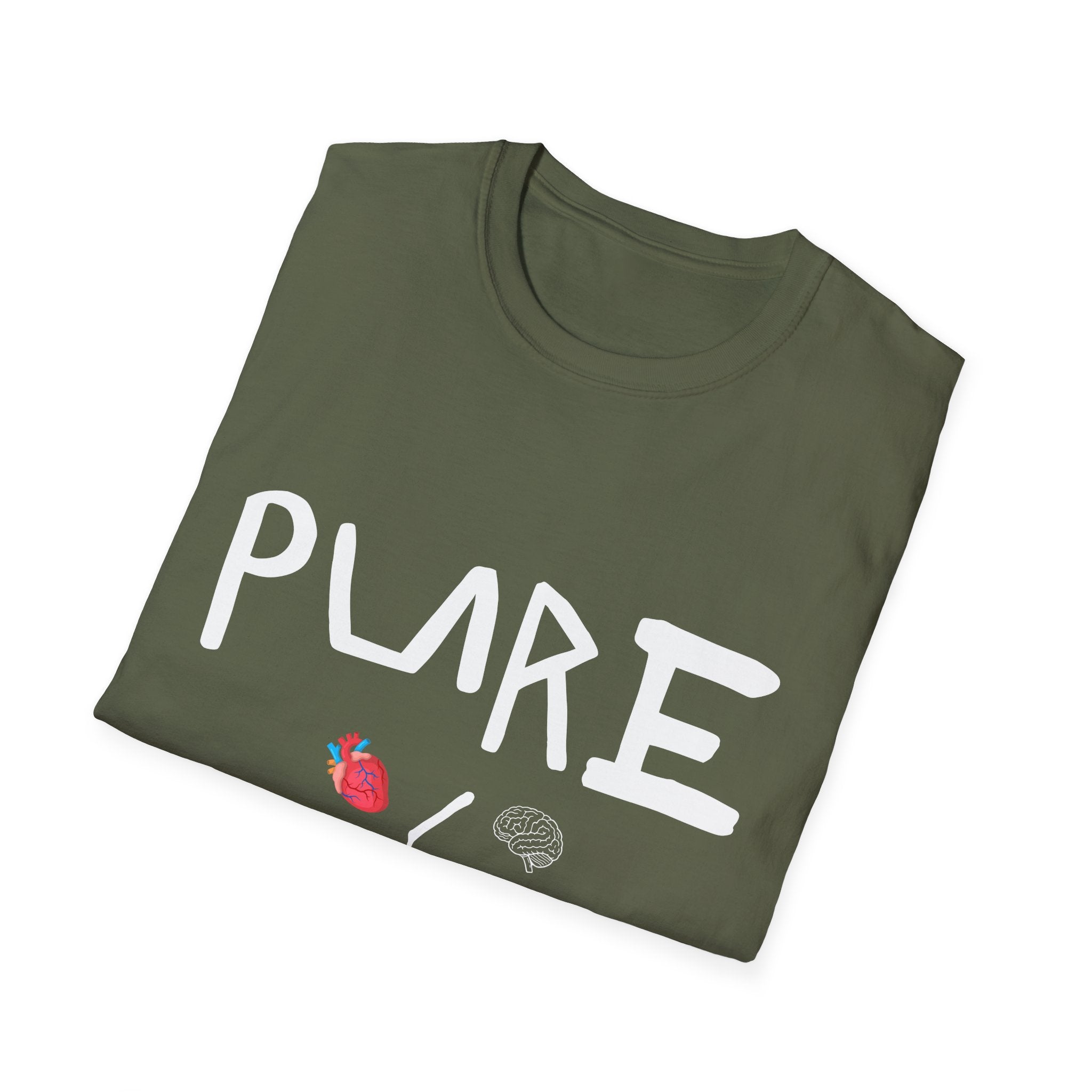 PURE T-Shirt — Heart + Brain Coherence Awareness Tee