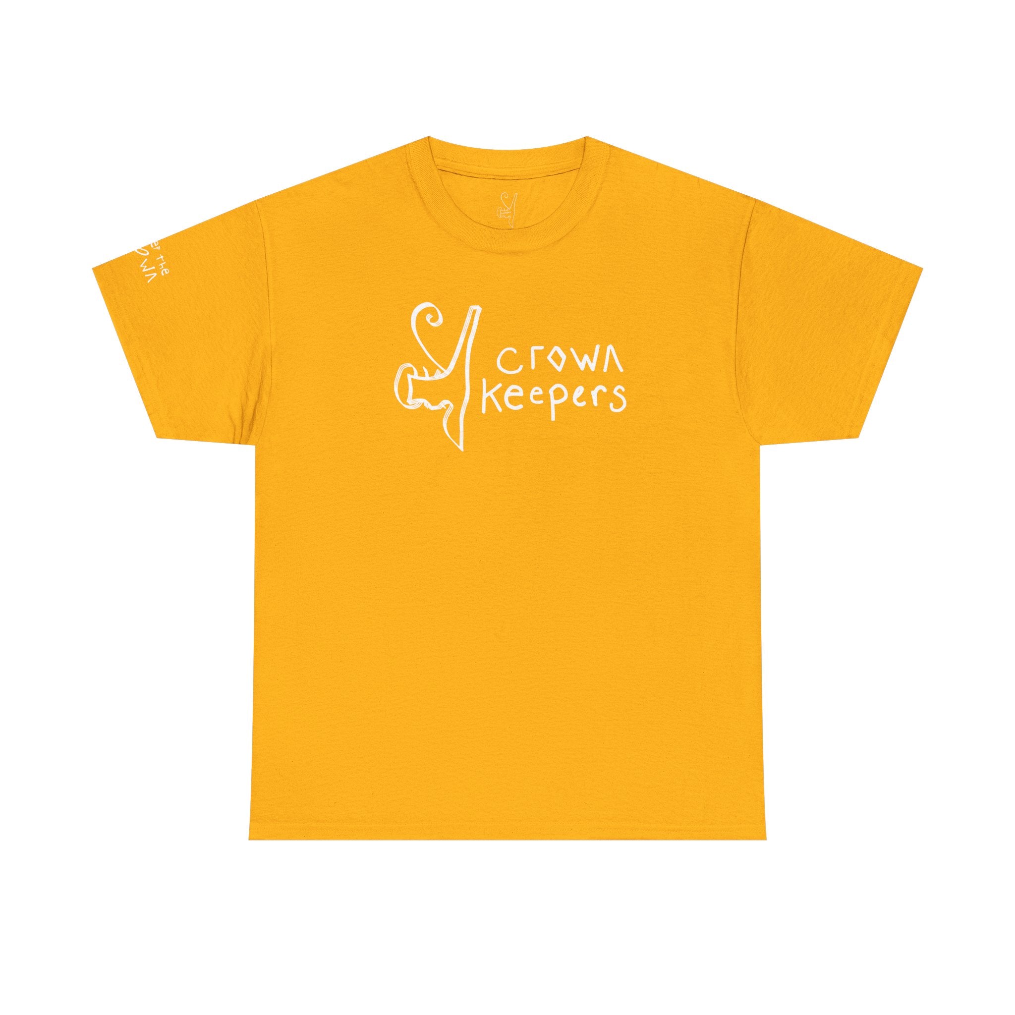 Crown Keepers 'We Keep the Crown' Classic Tee Shirt  — Plain Cotton T-Shirt