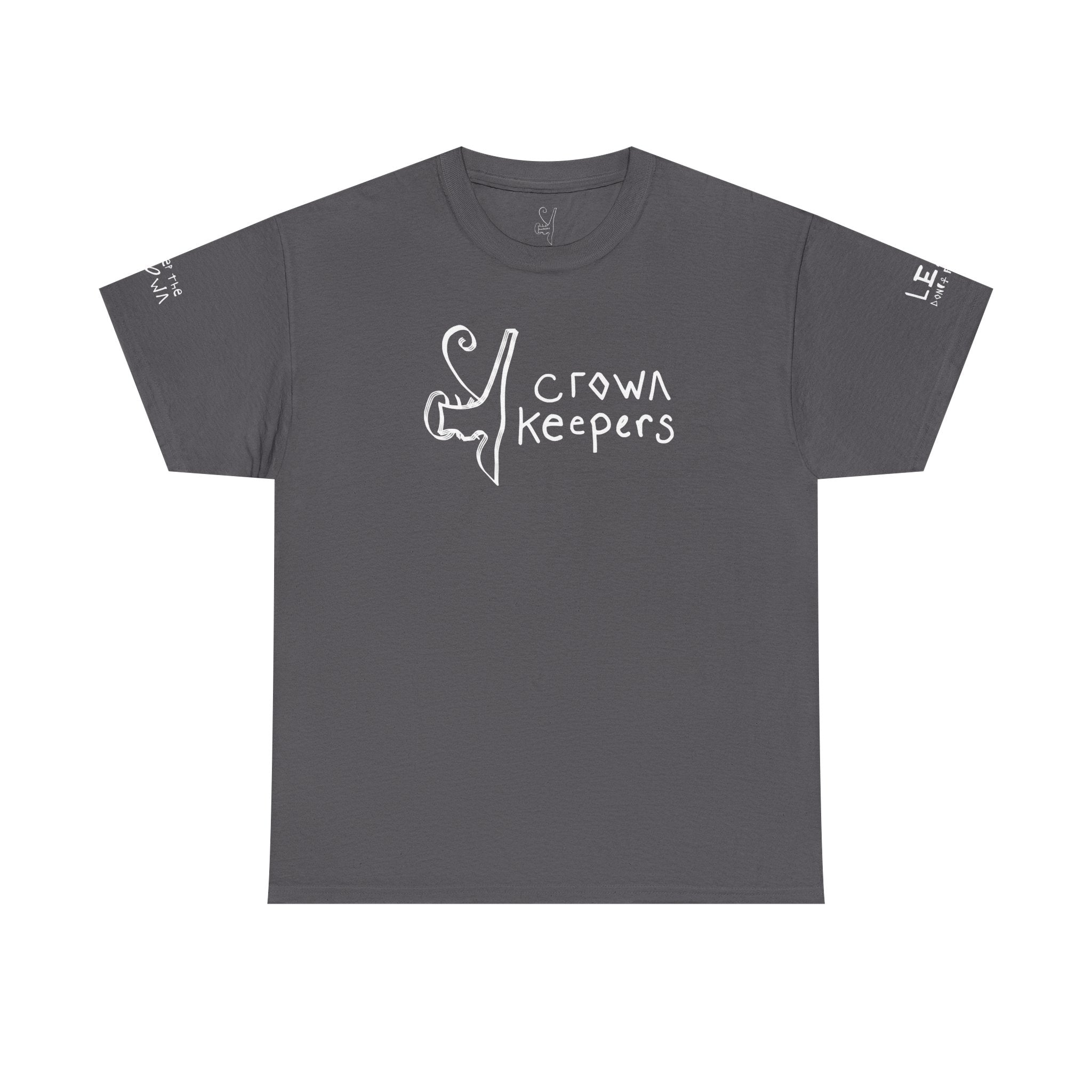 Crown Keepers 'We Keep the Crown' Classic Tee Shirt  — Plain Cotton T-Shirt