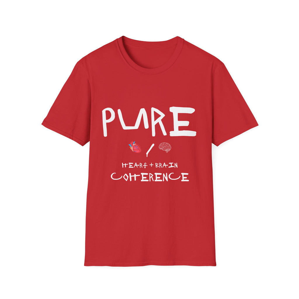 PURE T-Shirt — Heart + Brain Coherence Awareness Tee