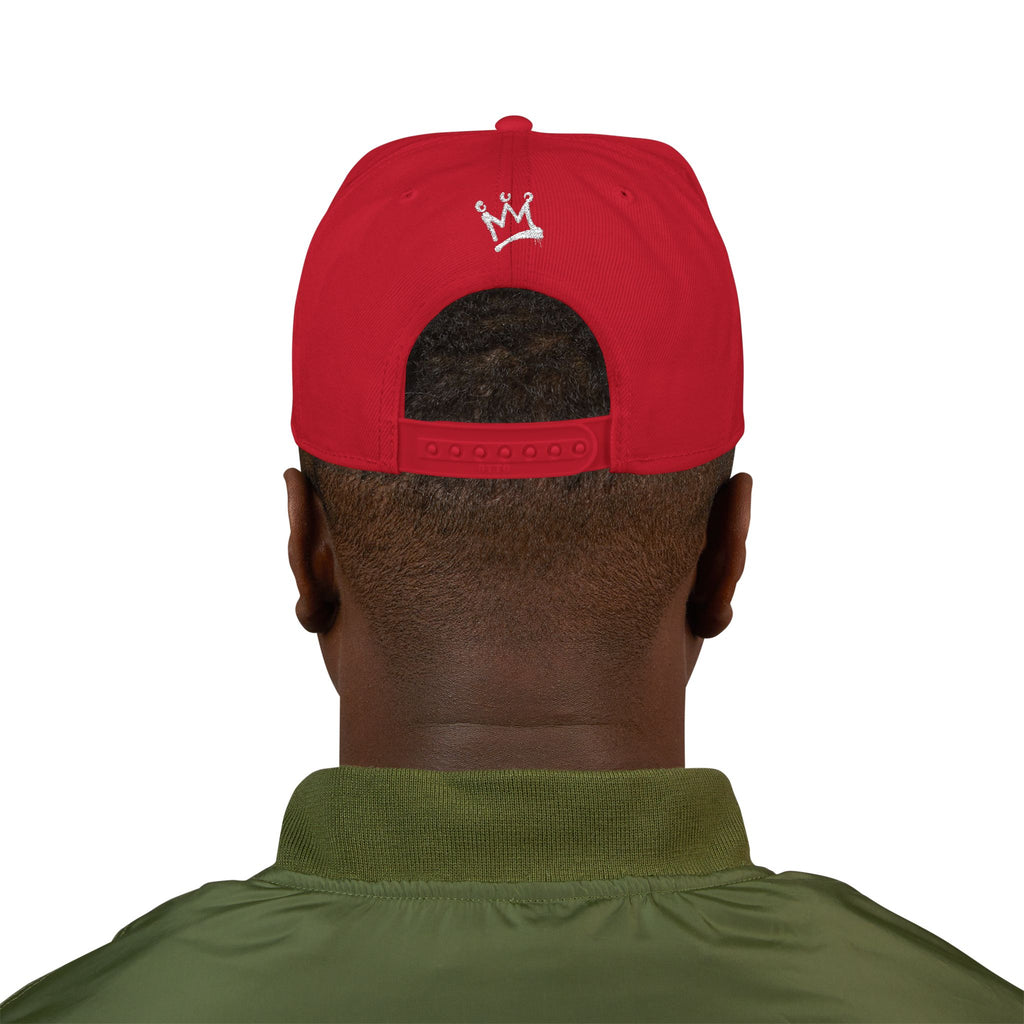 Snapback Hat — "Crown Keepers"' " We Keep the Crown" Embroidered Streetwear Cap